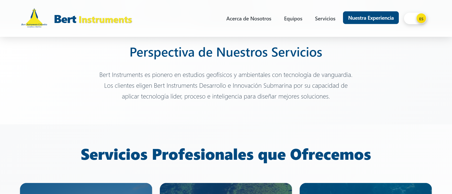 Bert Instruments Portfolio